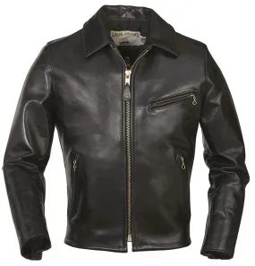 Schott NYC - 689H - Horsehide Racer Motorcycle Jacket - Black