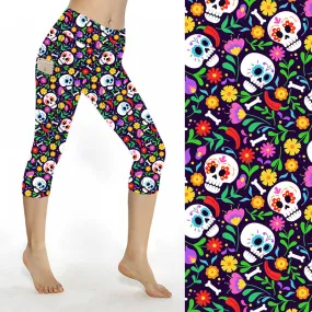 SCULPT Yoga Capri Leggings - El Carnaval