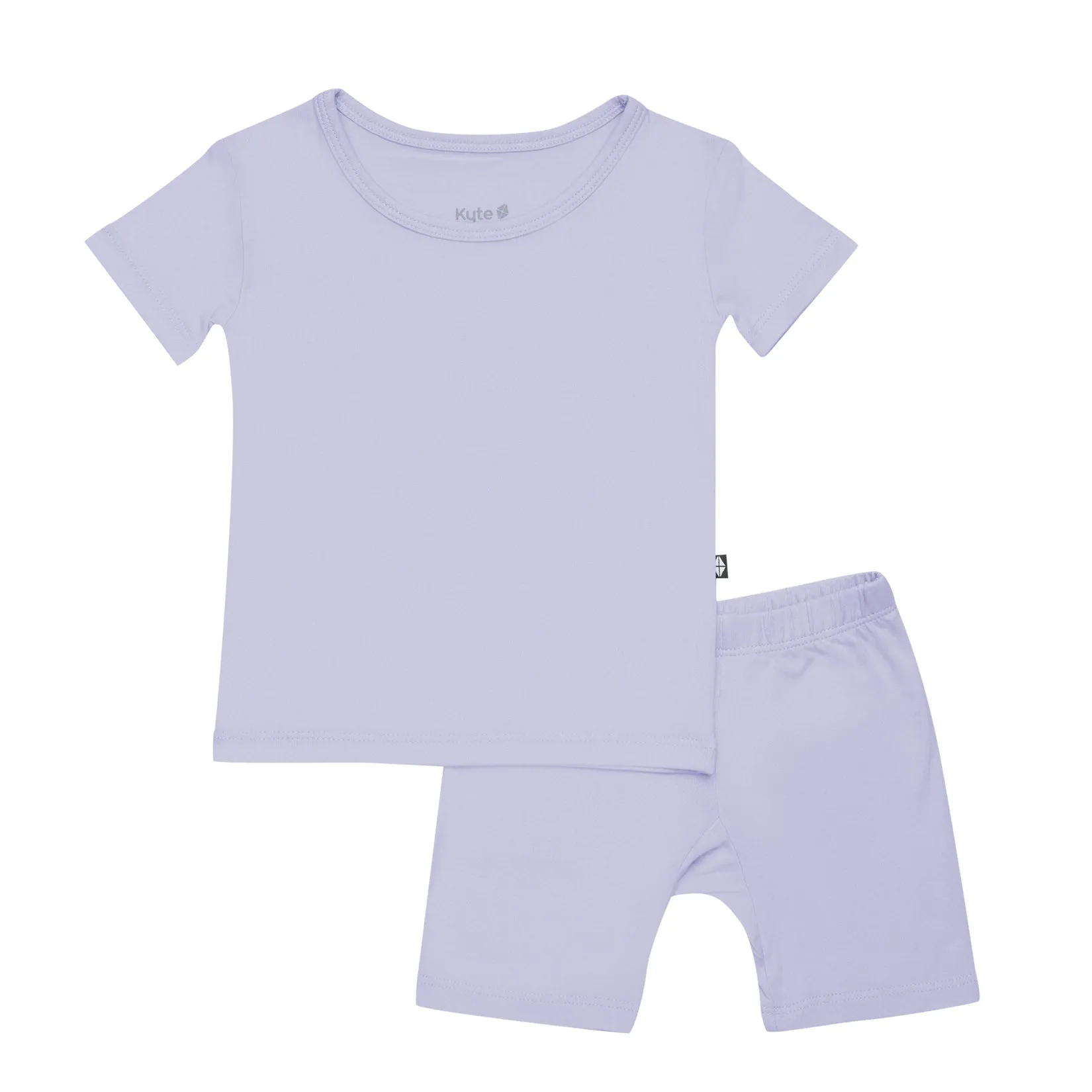 Short Sleeve Pajamas in Lilac