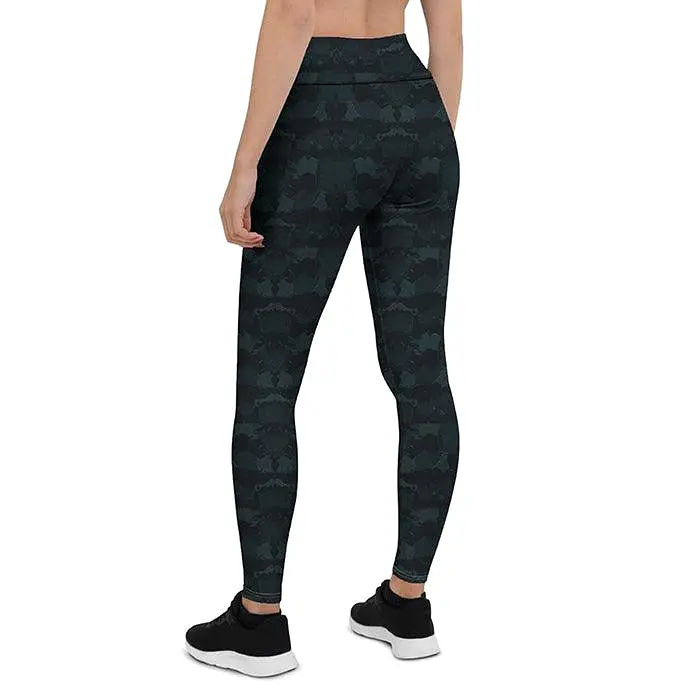 Space Blue Camo Leggings Sale