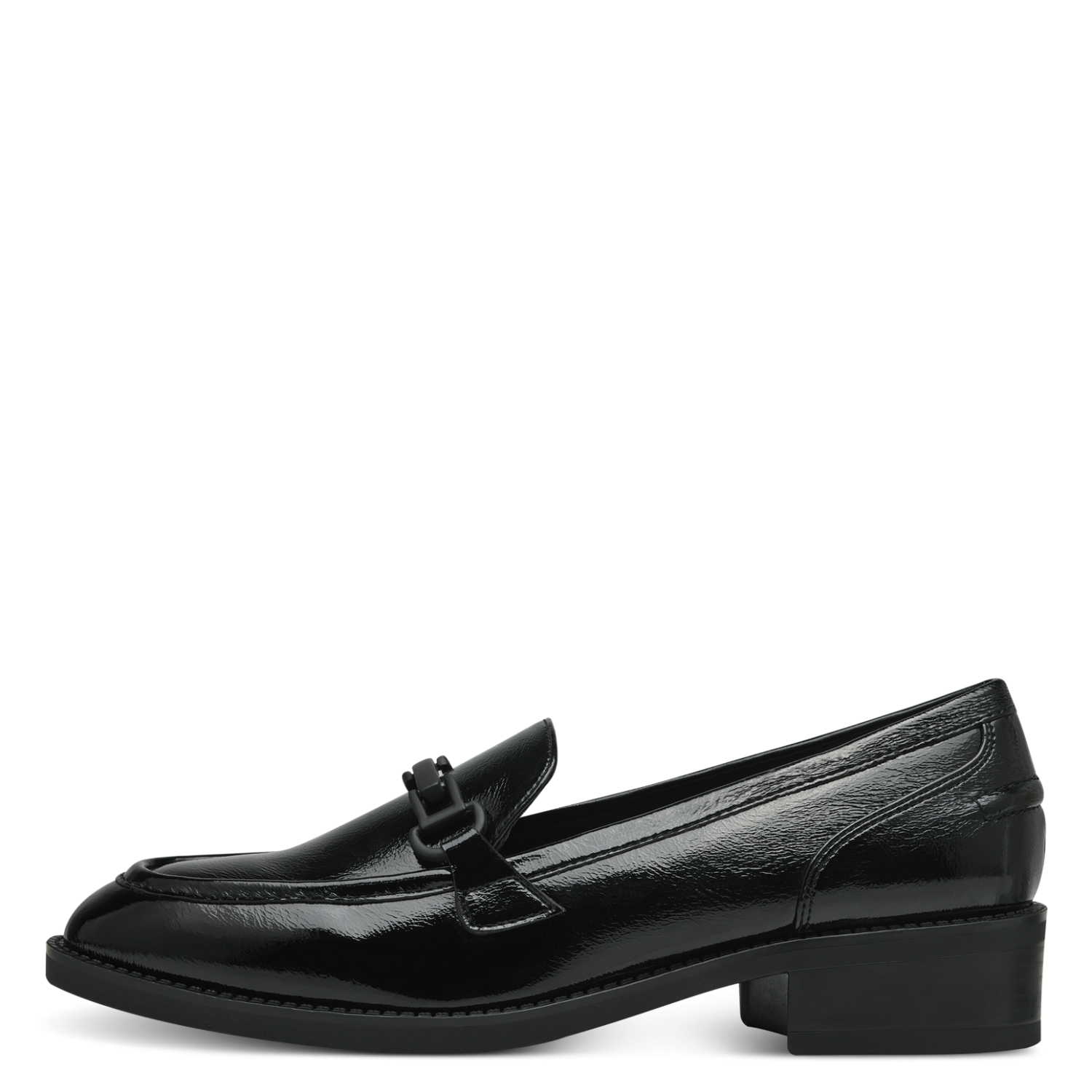 Tamaris Black Patent Loafers