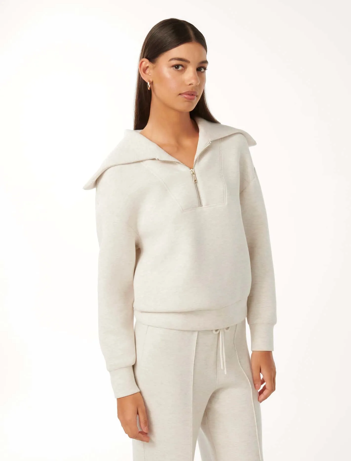 Tiana Loungewear Zip Front Sweatshirt