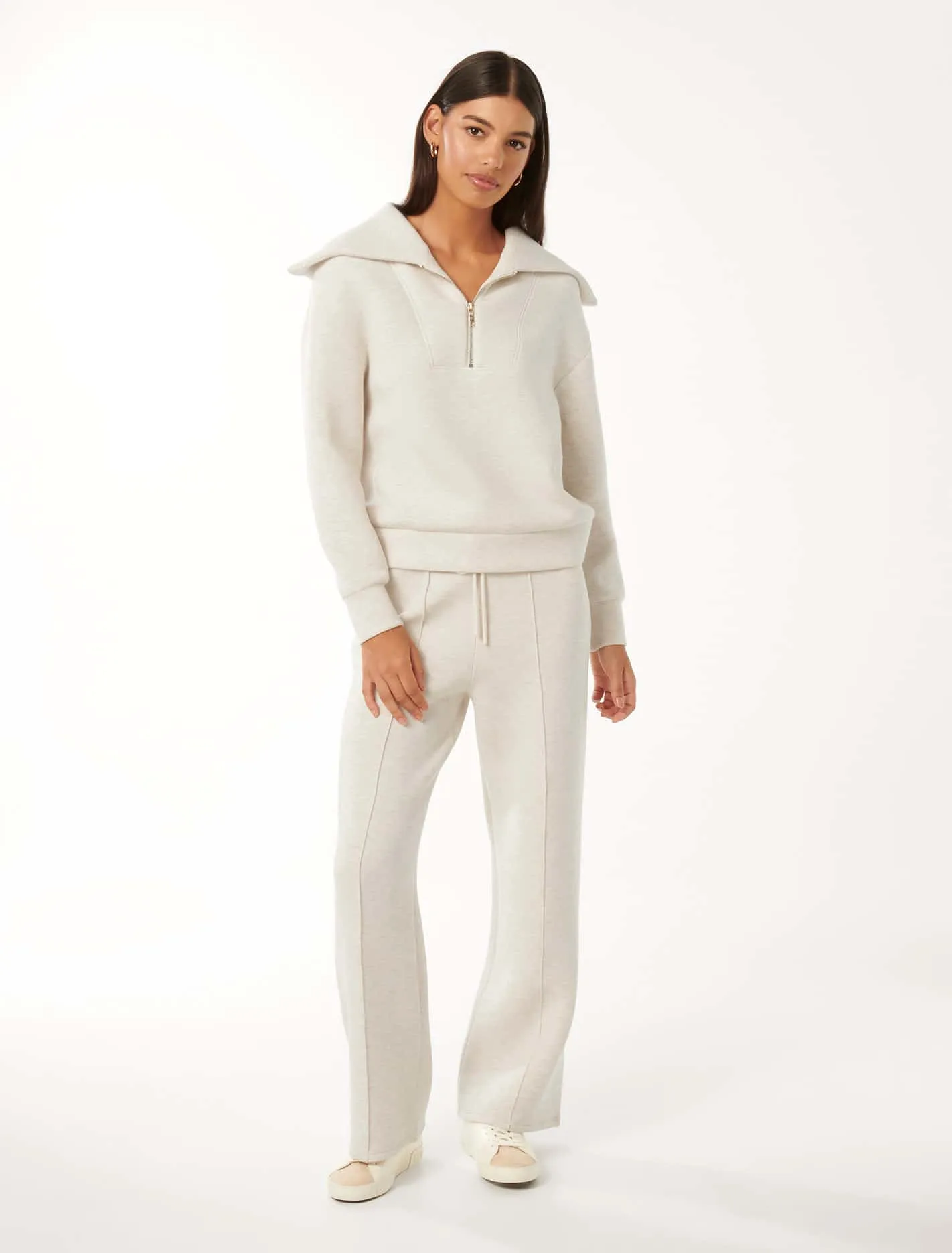 Tiana Loungewear Zip Front Sweatshirt