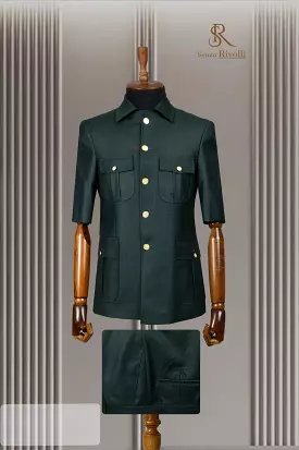 Turkish Short Sleeve Safari Suit