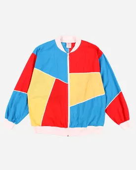 Vintage 80s G.W. Graff Colour Panelled Light Jacket - M