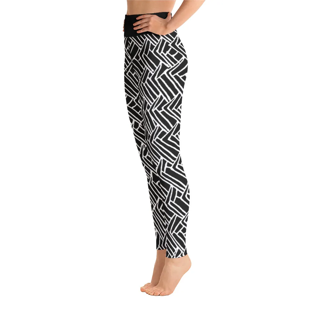 Yoga Leggings – Waves Upclose